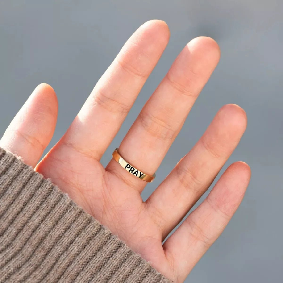 925 Sterling Silver Cross Ring - Crowned Energy CO.