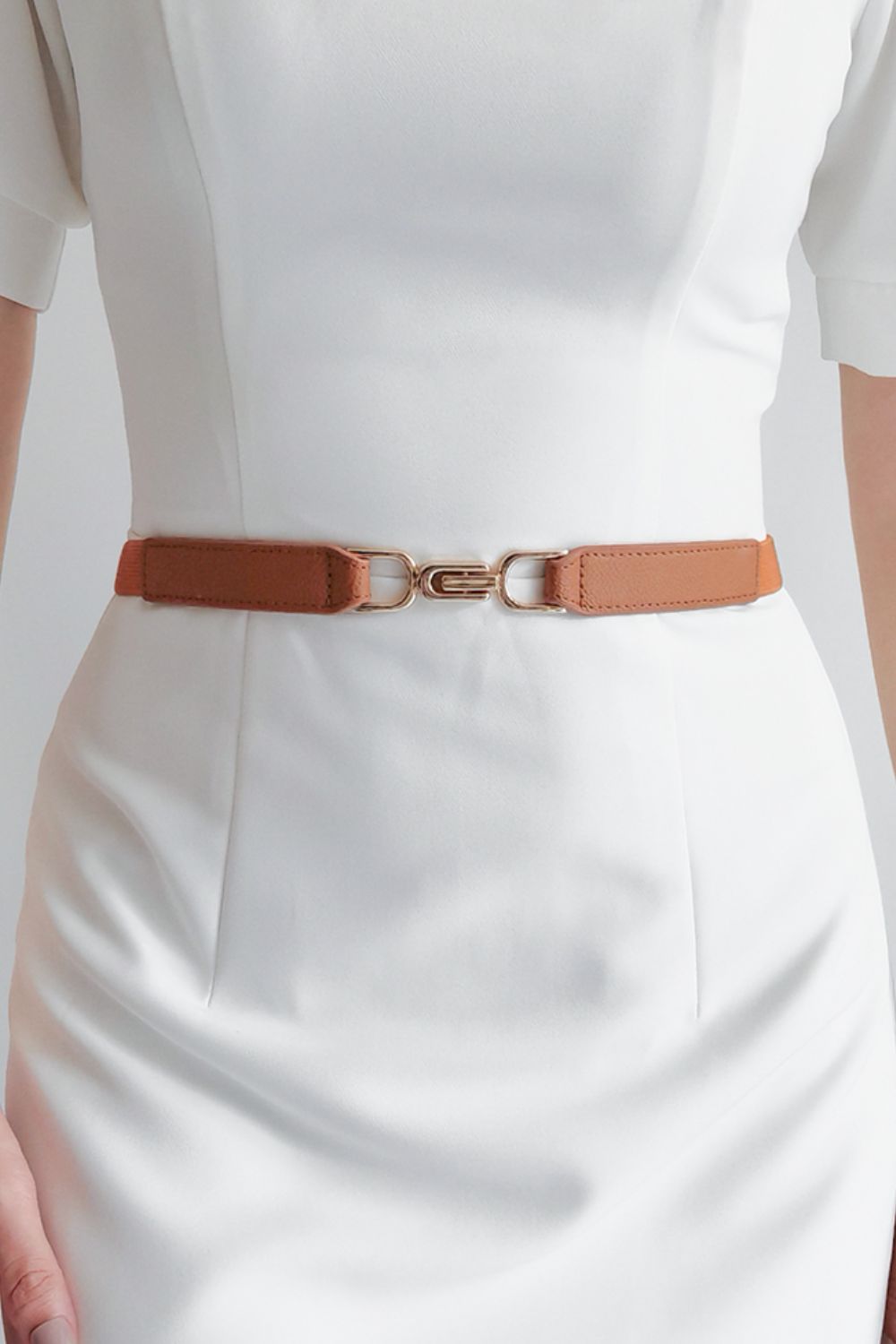 Alloy Buckle Elastic Belt - Crowned Energy CO.