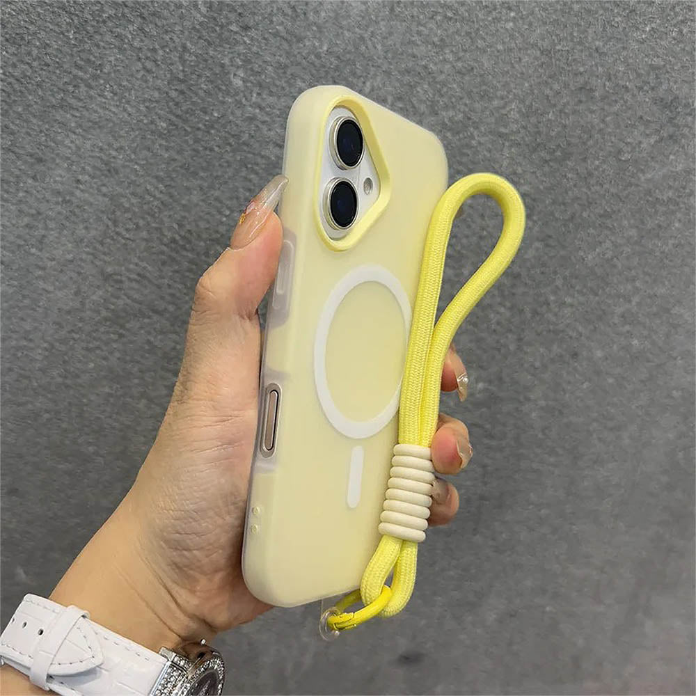 Candy Color Lanyard iPhone Case | ZAKAPOP - Crowned Energy CO.