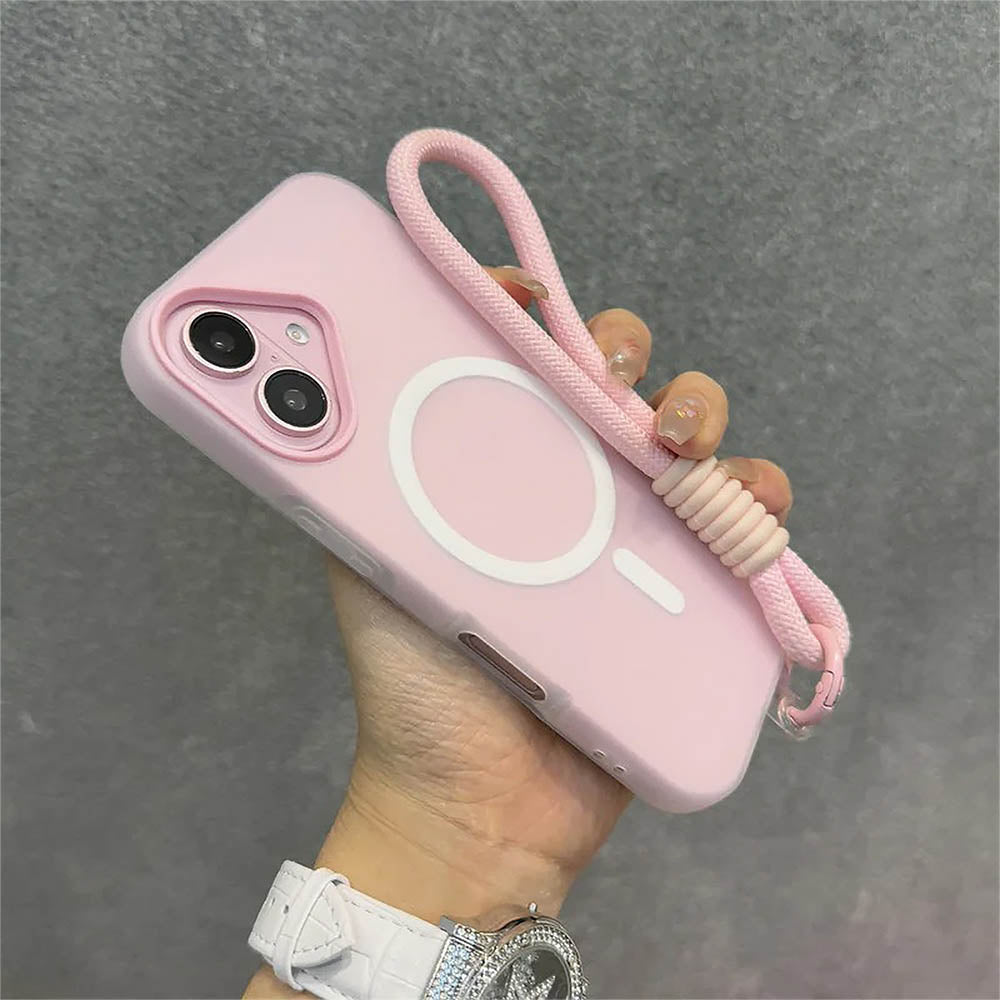 Candy Color Lanyard iPhone Case | ZAKAPOP - Crowned Energy CO.