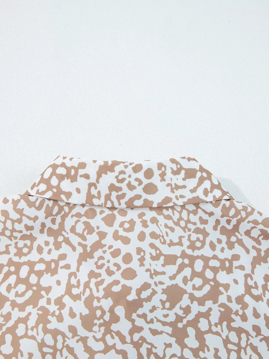 Leopard Striped Western Casual Shirt - Crowned Energy CO.