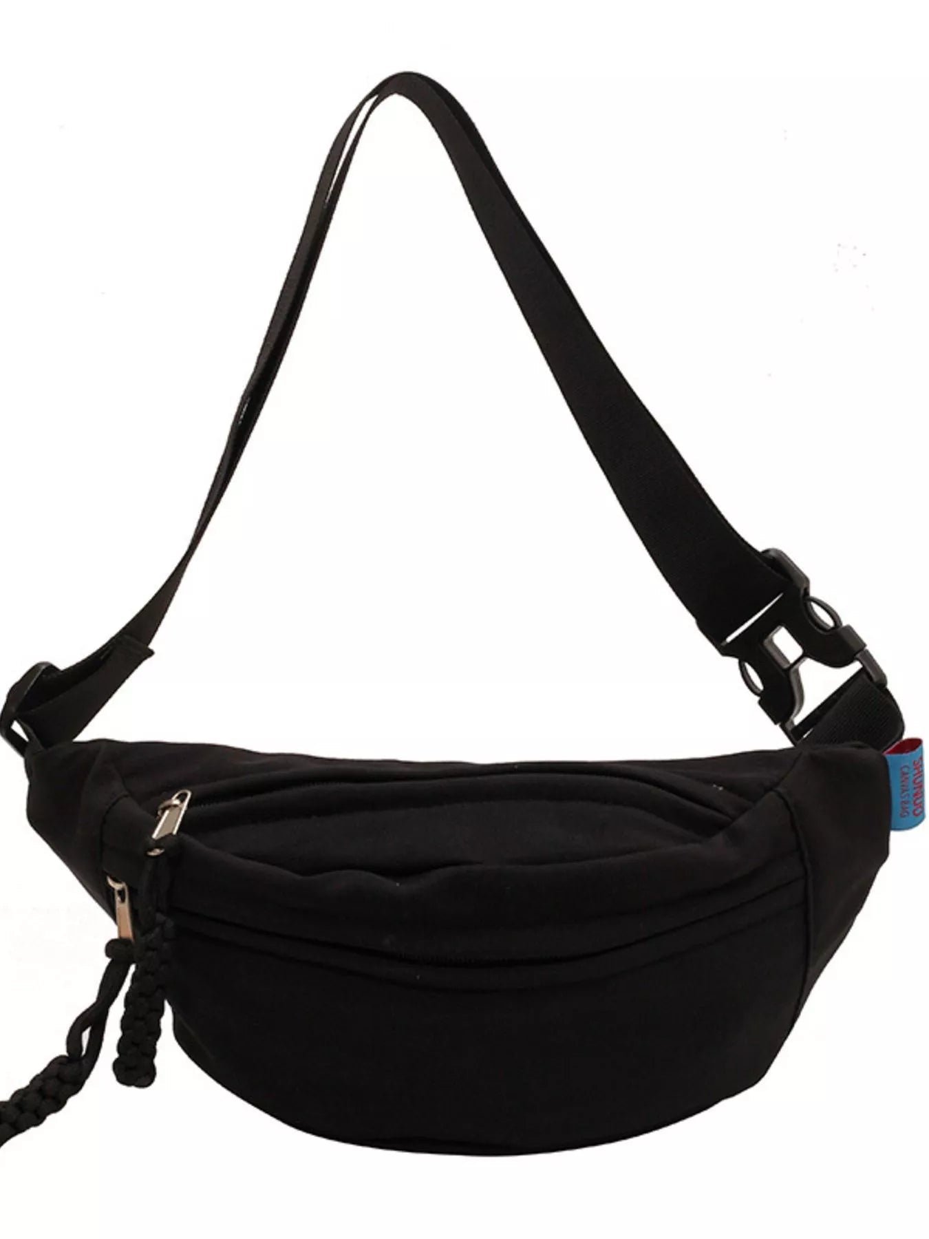 Lightweight Crossbody Bag with Tassel Detail - Crowned Energy CO.