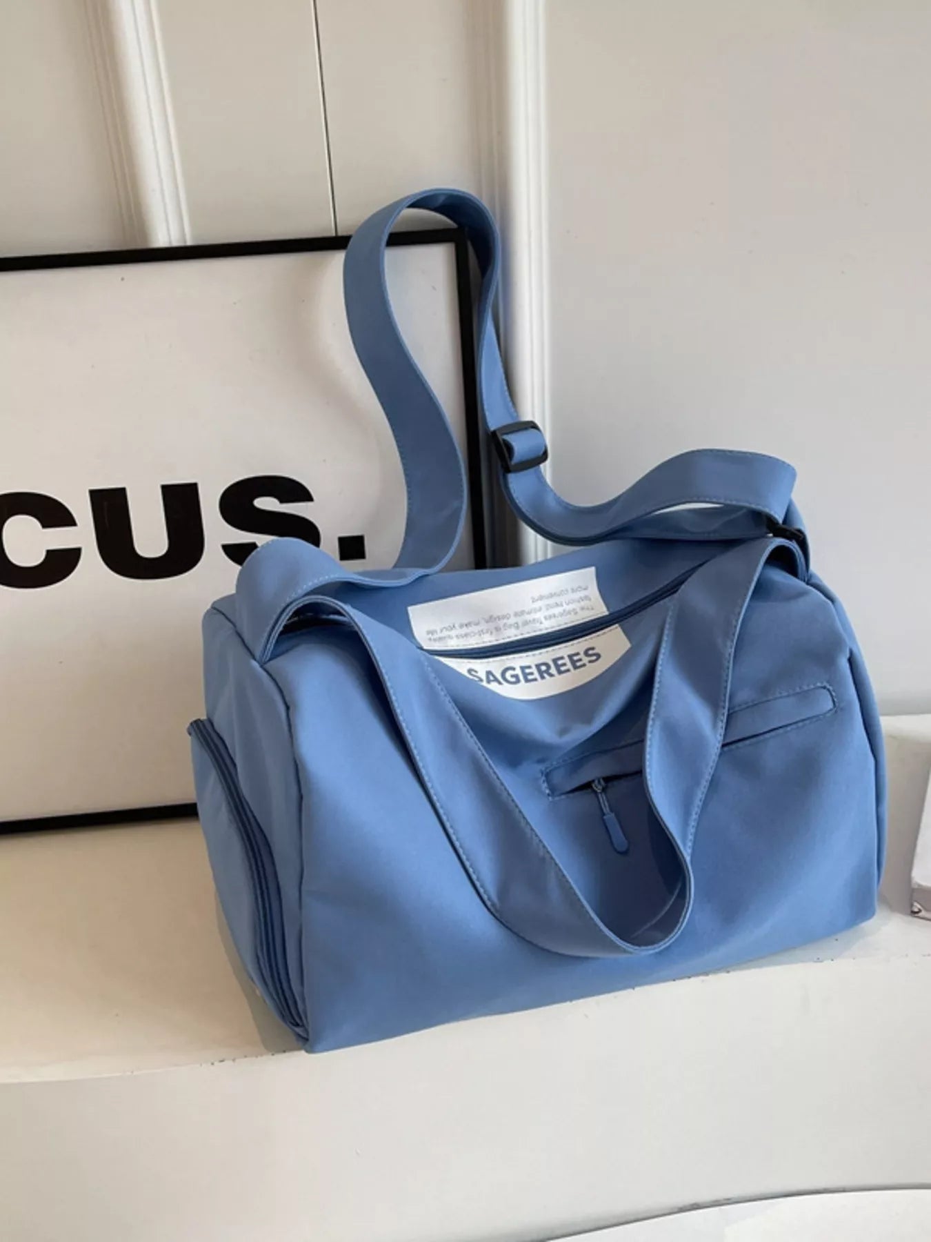 Lightweight Duffel Travel Bag with Adjustable Strap - Crowned Energy CO.